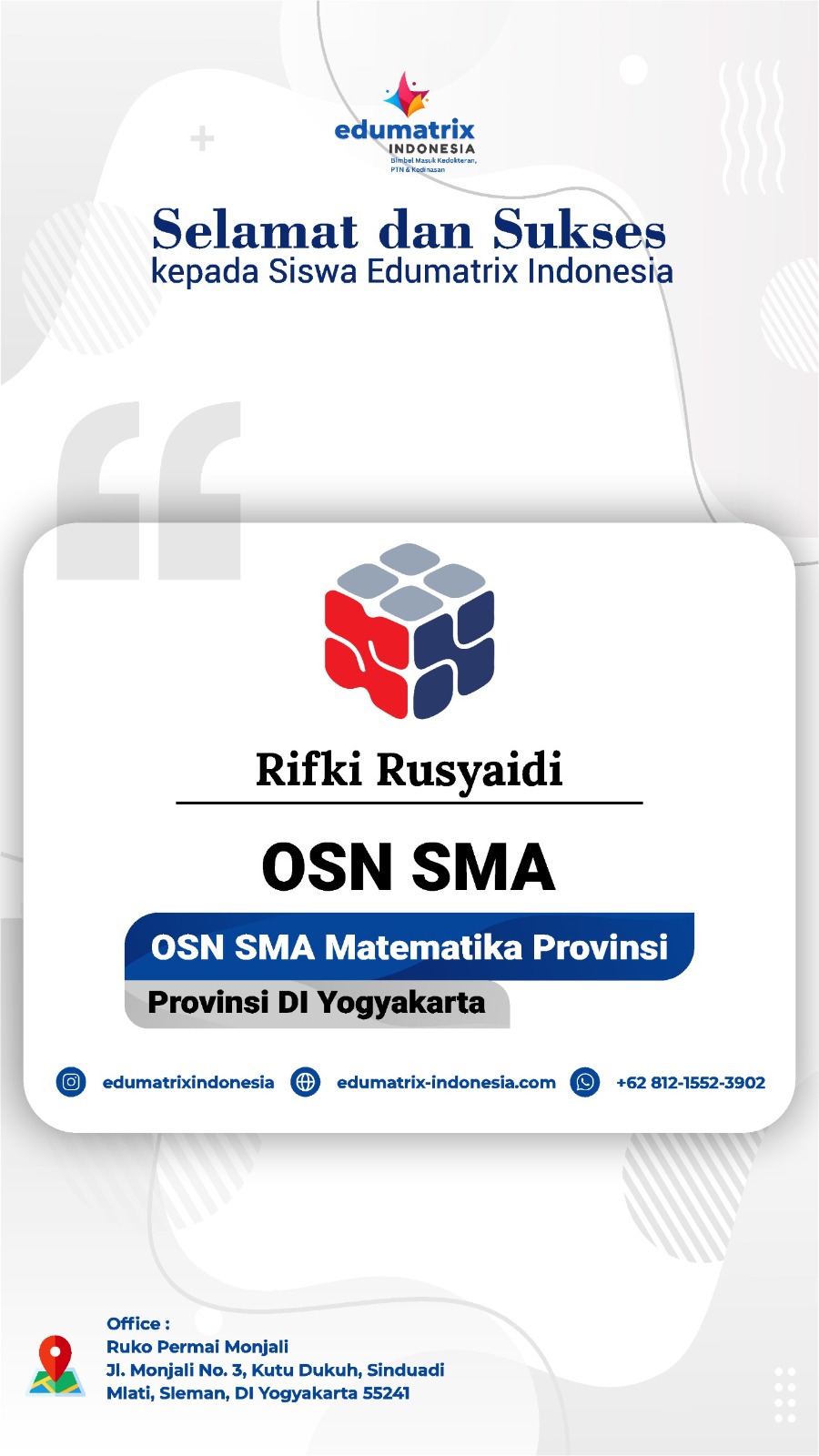 bimbel osn sma